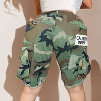 Women Casual Camouflage Shorts