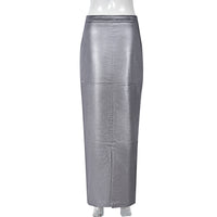 Sexy Hip Wrapped Slim Fit Maxi Skirt