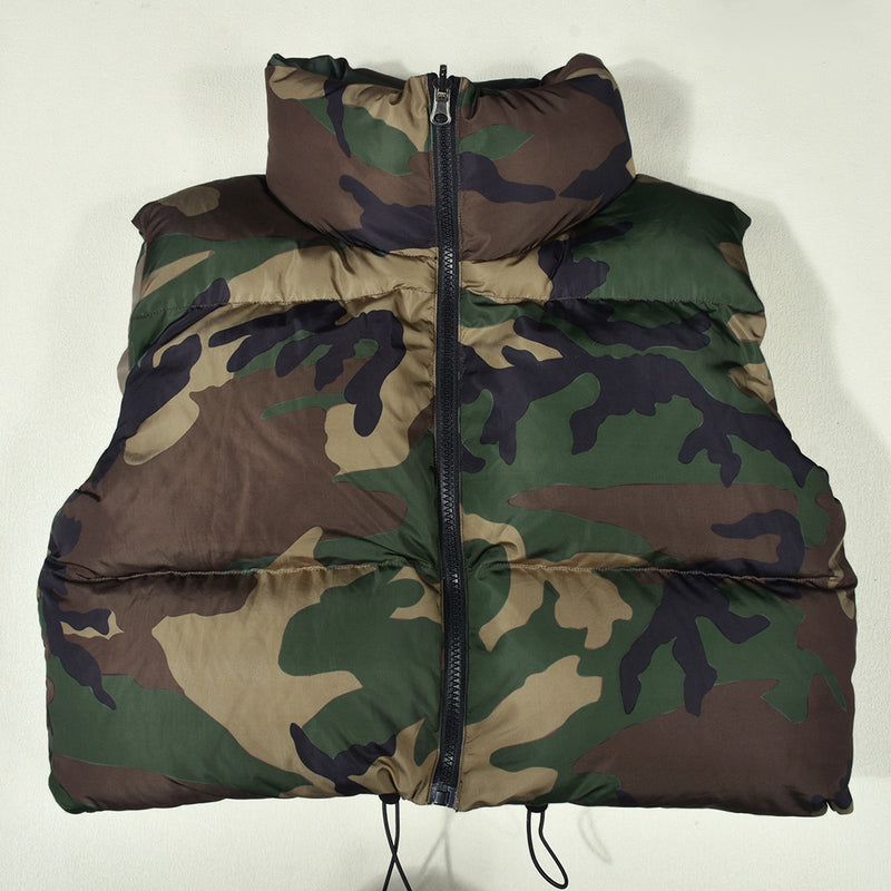 Quilted Sleeveless Casual Padded Jacket