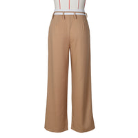 Retro Drape Loose Fit Straight Casual Long Pants