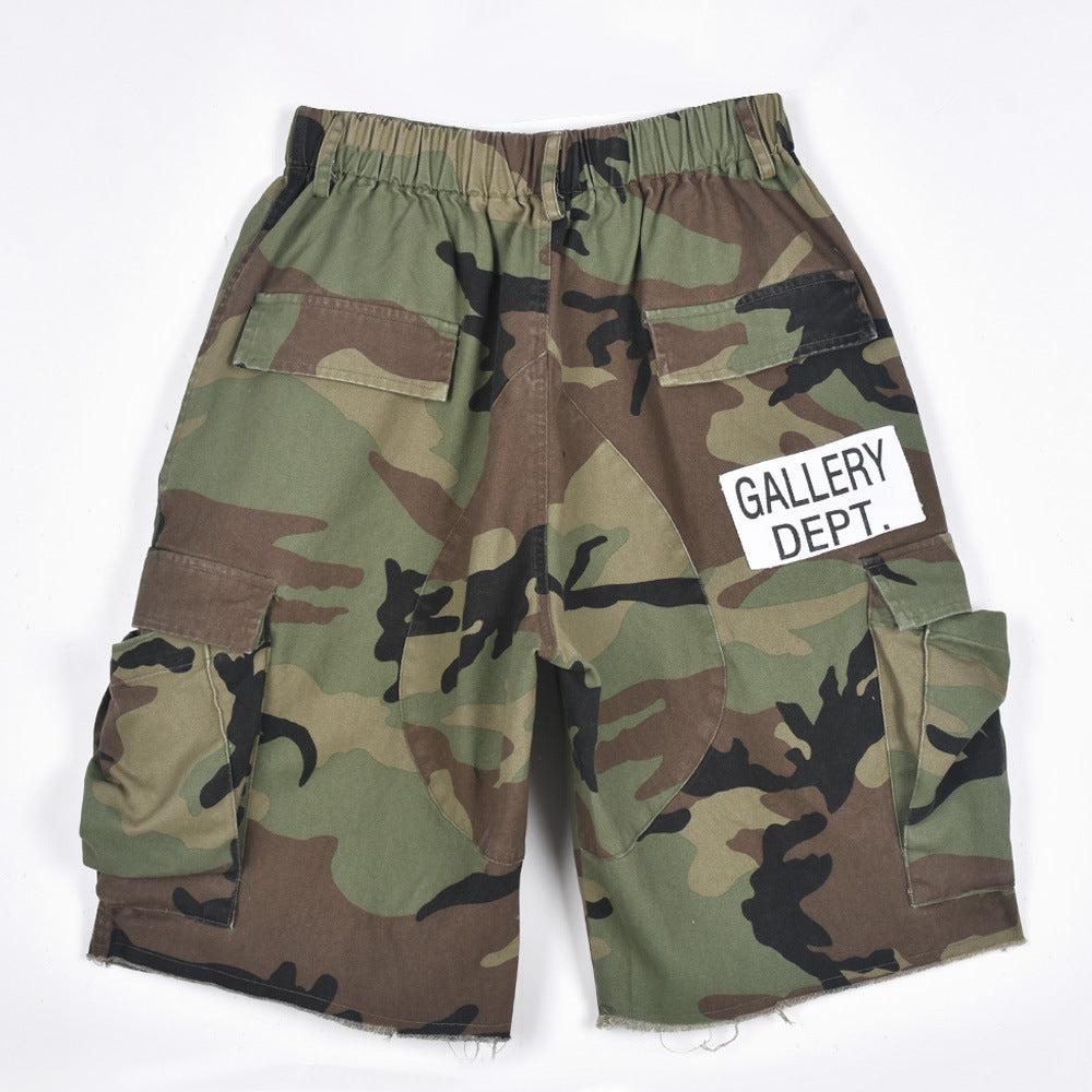 Women Casual Camouflage Shorts