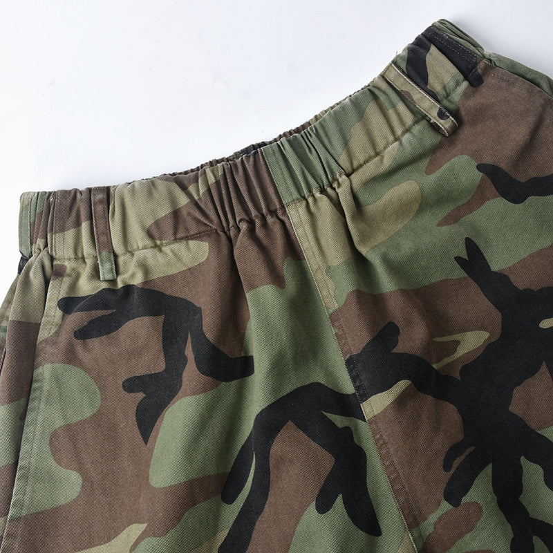 Women Casual Camouflage Shorts