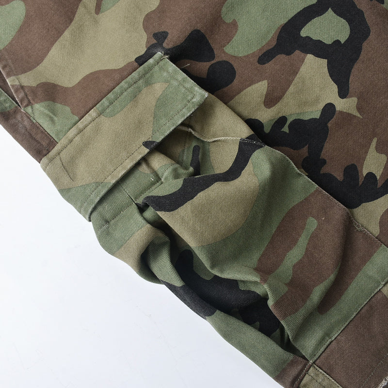 Women Casual Camouflage Shorts