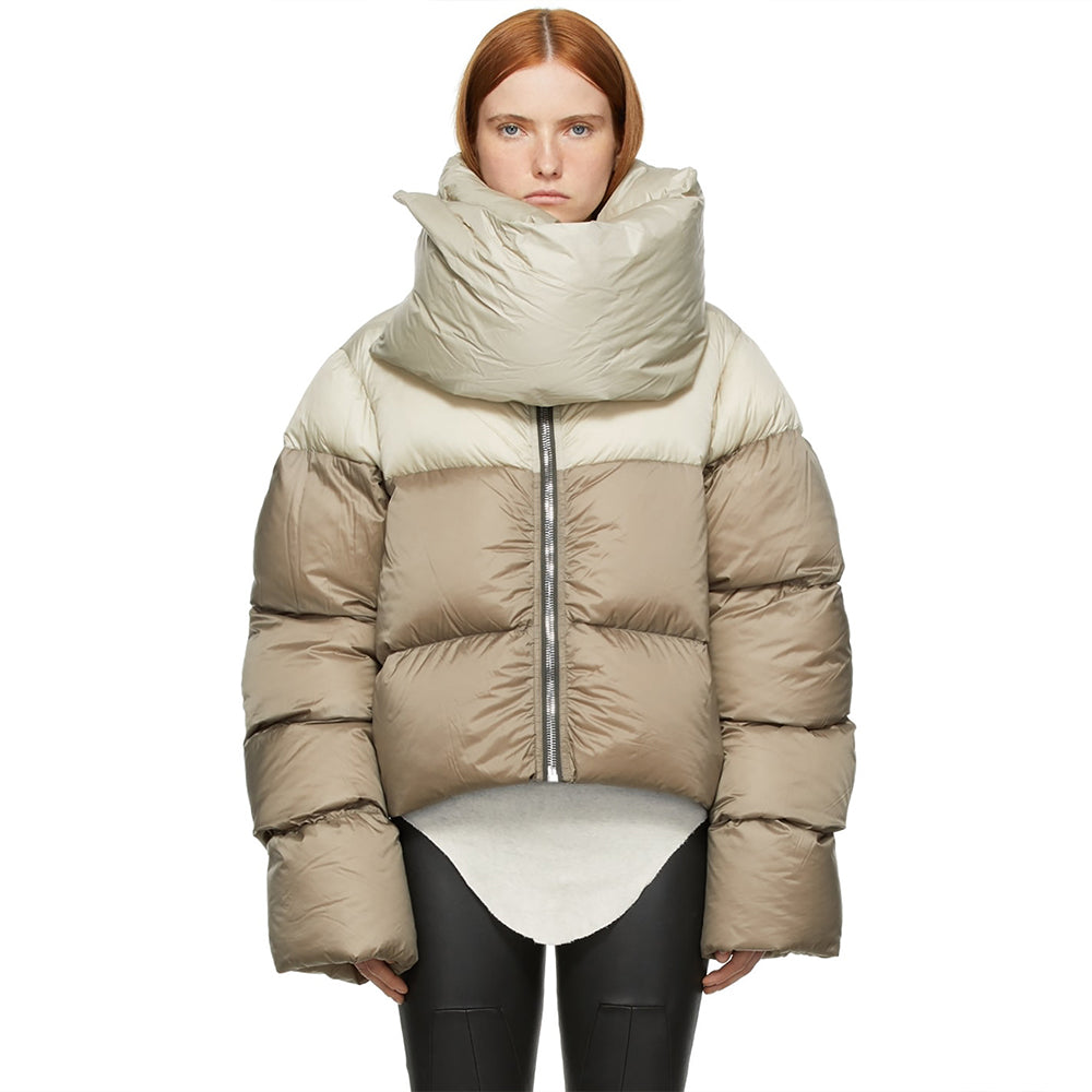 Long Sleeve High Neck Bubble Padded Jacket