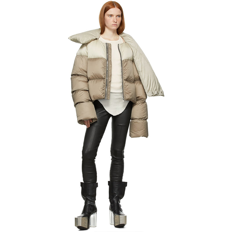 Long Sleeve High Neck Bubble Padded Jacket