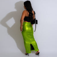 Sexy Hip Wrapped Slim Fit Maxi Skirt